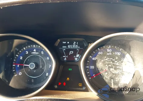 2012 Hyundai Elantra Gls z USA, uszkodzony, nr VIN 5NPDH4AE4CH136277